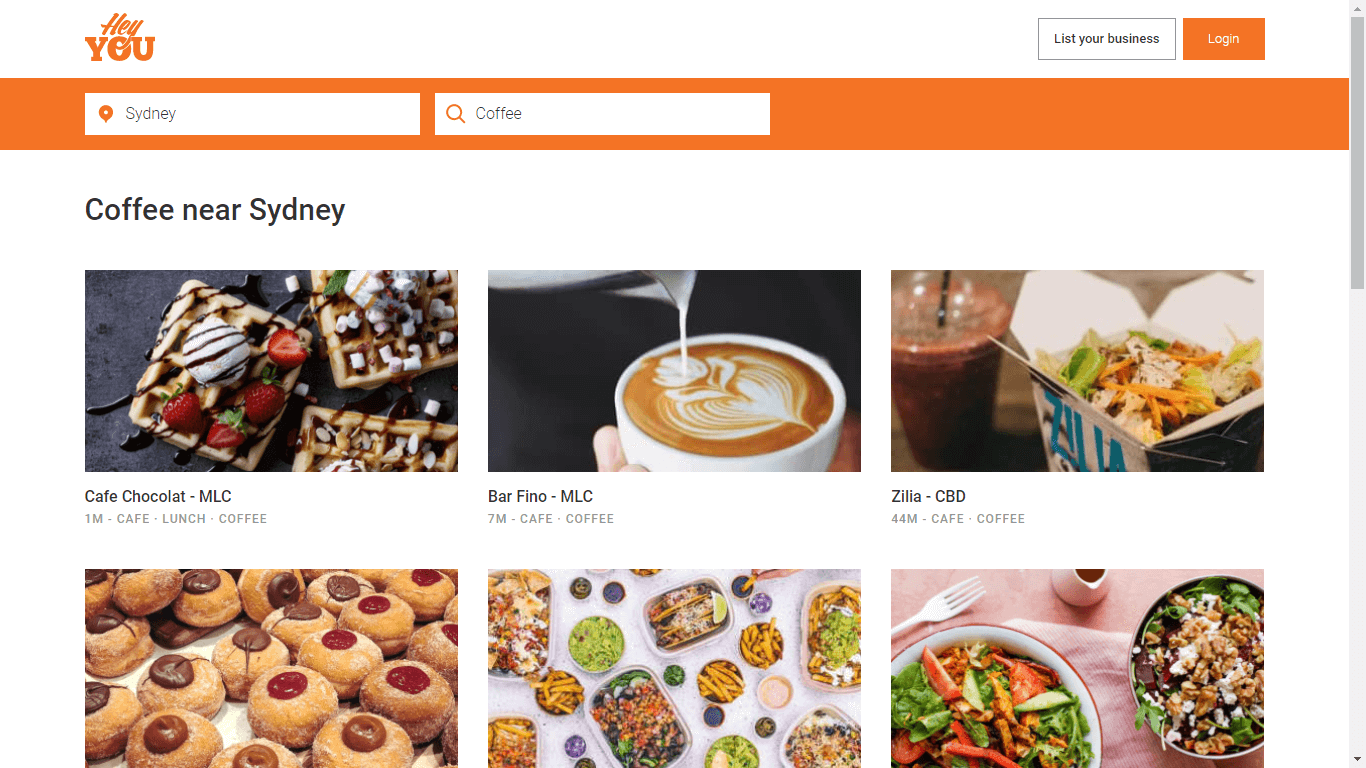 Search Page